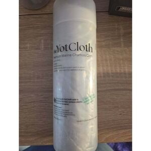 The YotCloth Premium Marine Chamois Cloth Synthetic Shammy Towel Light Gray NEW